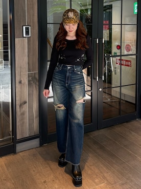 rinaさん（レディース・162cm）の春コーディネート