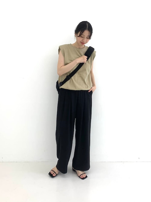 セール】ショルダーパッドカットソー（Tシャツ/カットソー