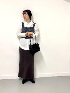 「RODE SKO（ロデスコ）の『MADE IN JAPAN』EMELINA プレーンブーツ（ブーツ）」を使った、miyukiさん（レディース・165cm）の夏コーディネート