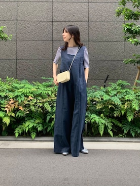 「ITTI（イッチ）のアイテム」を使った、miyukiさん（レディース・165cm）の夏コーディネート