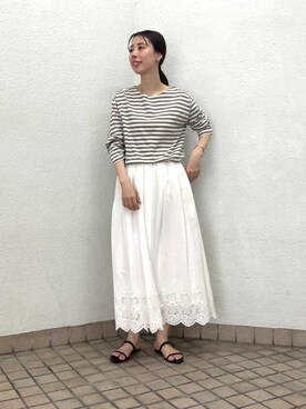 「かぐれ」｜miyukiさん（レディース・165cm）の夏コーディネート