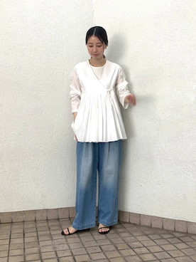 「かぐれ」｜miyukiさん（レディース・165cm）の夏コーディネート