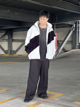 RINさん（メンズ・171cm）の冬コーディネート