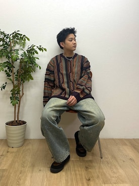 RINさん（メンズ・171cm）の冬コーディネート