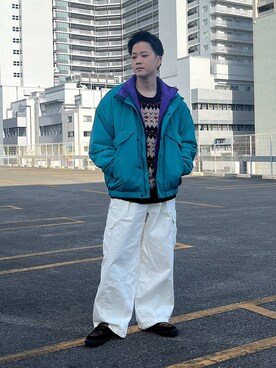 RINさん（メンズ・171cm）の冬コーディネート