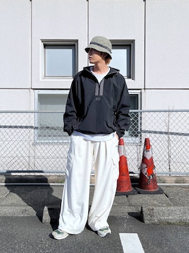 「WEEKEND(ER)（ウィークエンダー）のアイテム」を使った、RINさん（メンズ・171cm）の秋コーディネート