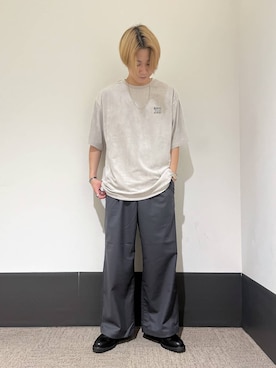 「RAGEBLUE（レイジブルー）のアイテム（バングル/リストバンド）」を使った、RINさん（メンズ・172cm）の夏コーディネート