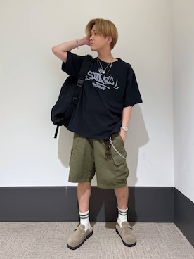 RINさん(メンズ・172cm)の夏コーディネート