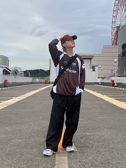 lotto ゲームシャツ　サッカーシャツ　紺　XL lotto ゲームシャツ サッカーシャツ 紺 XL