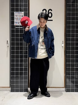 RINさん(メンズ・170cm)の秋コーディネート