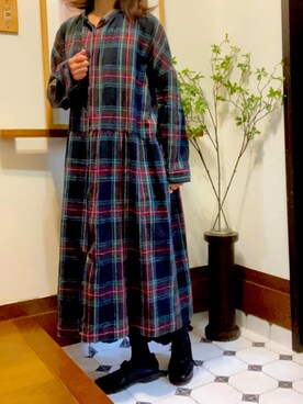 「アイテム（ワンピース、その他）」を使った、perle20151029さん（レディース・158cm）の秋コーディネート