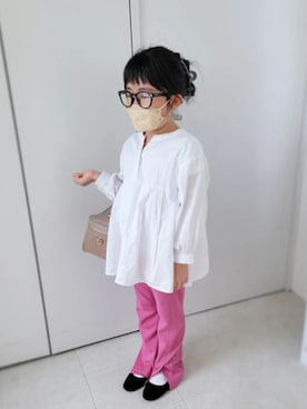 「SVEC（シュベック）のアイテム」を使った、まぁ𓂃 𓈒𓏸♡さん（キッズ・120cm）の春コーディネート