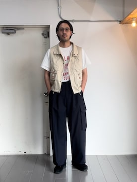 「F/CE. （エフシーイー）のアイテム」を使った、kyosukeさん（メンズ・182cm）の夏コーディネート