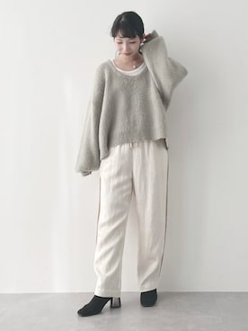 「sail（サイル）のアイテム」を使った、Nahoさん（レディース・146cm）の冬コーディネート