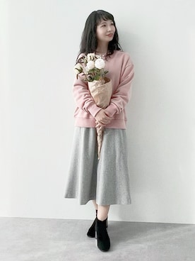 Nahoさん（レディース・146cm）の冬コーディネート