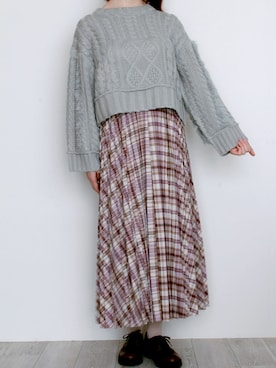 「Bab（バブ）のアイテム」を使った、nagiさん（レディース・160cm）の冬コーディネート