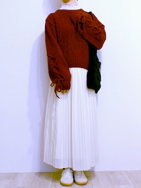 「rps（アールピーエス）のアイテム」を使った、nagiさん（レディース・160cm）の冬コーディネート