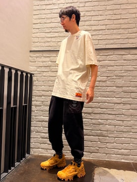 「アイテム（アウトドア/スポーツ）」を使った、NAKAHARAさん（メンズ・190cm）の秋コーディネート