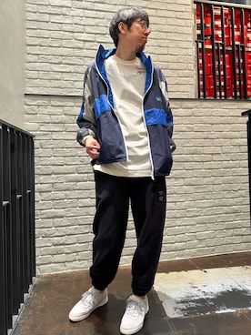 NAKAHARAさん（メンズ・190cm）の春コーディネート