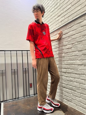 NAKAHARAさん（メンズ・190cm）の夏コーディネート