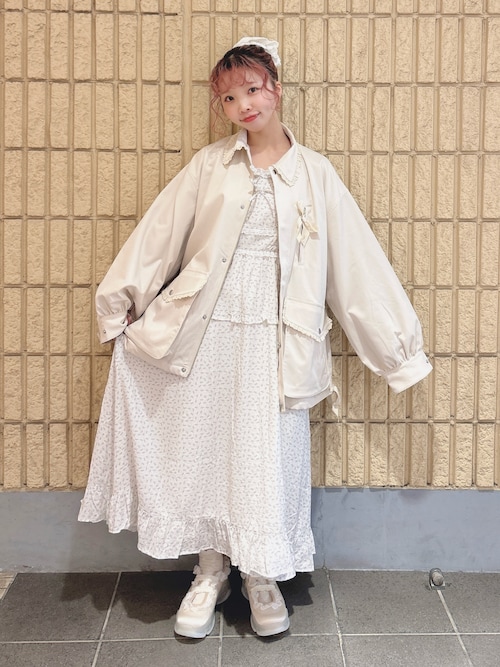 セール】petit flower ribbonワンピース（ワンピース）｜merry jenny