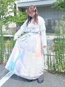 dreamingメッシュフレアスカート｜メリージェニー（merry jenny）公式