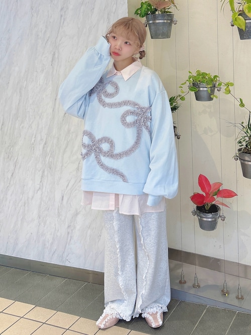 merry jenny（メリージェニー） ブラウス シャツ bon bon ribbon shirt