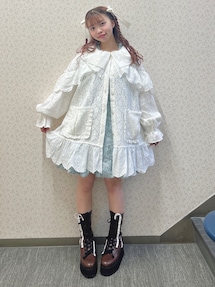 フリルフリルレースジャケット｜メリージェニー（merry jenny