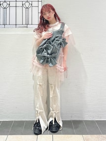 Ribbon Ribbonスウェットパンツ｜メリージェニー（merry jenny
