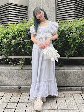 「merry jenny（メリージェニー）のアイテム（アクセサリー）」を使った、haruさん（レディース・152cm）の夏コーディネート