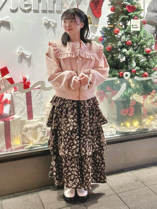 merry jenny ティアードジャンスカ オフホワイト(merry merry jenny ティアードジャンスカ オフホワイト(merry