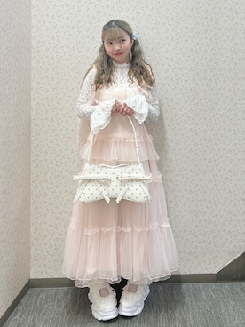 「厚底スニーカー」｜haruさん（レディース・152cm）の夏コーディネート