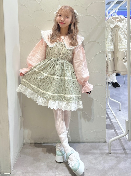 merry jenny（メリージェニー） ワンピース petit flowerフレアミニ