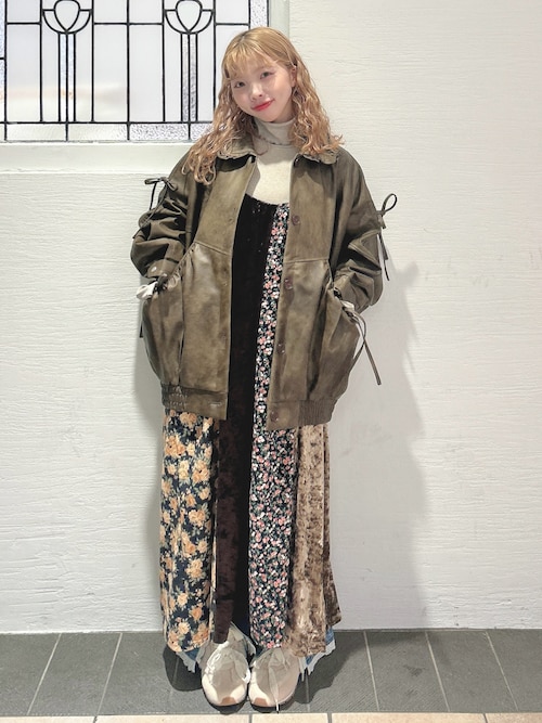 switchレイヤードキャミワンピース（ワンピース）｜merry jenny