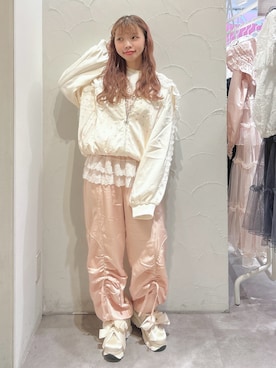 「アイテム（ブルゾン）」を使った、haruさん（レディース・152cm）の秋コーディネート