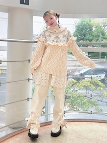 bear yoke knit tops｜メリージェニー（merry jenny）公式通販｜RUNWAY