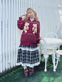 タックフリルミディスカート｜メリージェニー（merry jenny）公式通販