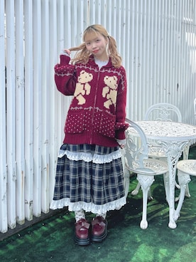 「カウチン」｜haruさん（レディース・152cm）の秋コーディネート