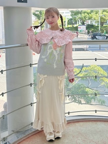 frillfrillカラーブラウス｜メリージェニー（merry jenny）公式通販