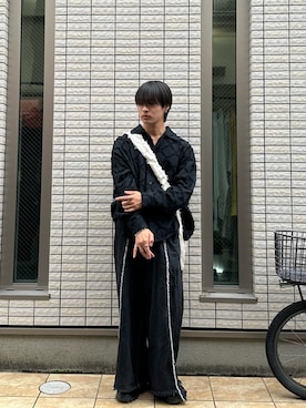 「CASPER JOHN（キャスパージョン）のアイテム」を使った、Ryuさん（メンズ・164cm）の夏コーディネート