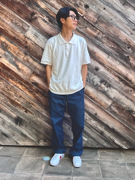 「NIKE（ナイキ）のアイテム」を使った、NMBさん（メンズ・169cm）の夏コーディネート