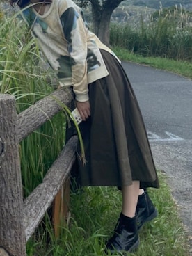 「Acne Studios（アクネストゥディオズ）のアイテム（スウェット）」を使った、re0212さん（レディース・170cm）の春コーディネート