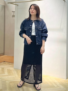 「アイテム（サンダル）」を使った、yukaさん（レディース・156cm・30代）の夏コーディネート