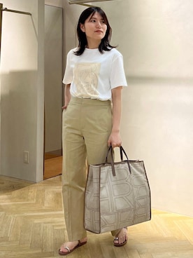 yukaさん（レディース・156cm）の夏コーディネート