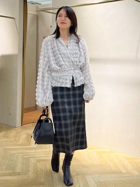 yukaさん（レディース・156cm）の秋コーディネート