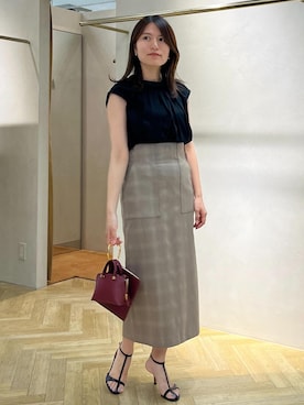 yukaさん（レディース・156cm）の夏コーディネート