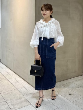 yukaさん（レディース・156cm）の夏コーディネート