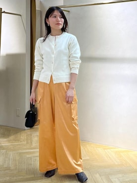 「アイテム（ブーツ）」を使った、yukaさん（レディース・156cm）の冬コーディネート