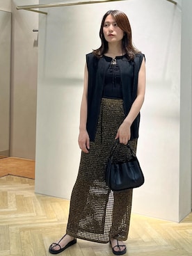 yukaさん（レディース・156cm・30代）の夏コーディネート