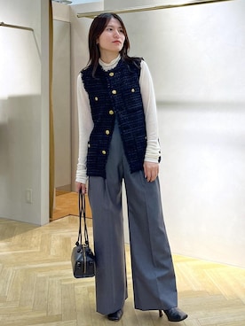 yukaさん（レディース・156cm）の秋コーディネート